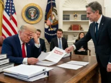 امریکی صدر ڈونلڈ ٹرمپ وائٹ ہاؤس میں ایران کی سفارتی تجویز کو مسترد