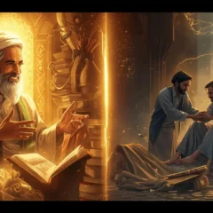 ایک زمانے کی بات ہے مصر کے ایک بڑے اور خوبصورت شہر میں ایک نہایت کامیاب اور سمجھدار تاجر رہتا تھا۔ اس کی شہرت دور دور تک پھیلی ہوئی تھی، اس کے پاس علم بھی تھا اور دولت تو اتنی تھی کہ گنتی بھی مشکل ہو جائے